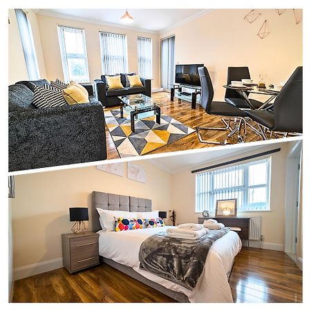 Heathrow Rare Find 2 Bedroom Plus 2 Bathroom Flat - Sleeps 6- Free Parking- Close To Heathrow Terminals-Quiet Development Stanwell Zewnętrze zdjęcie